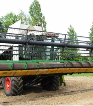 Жниварка зернова John Deere 925F, 2000 р, б/в - фото 2