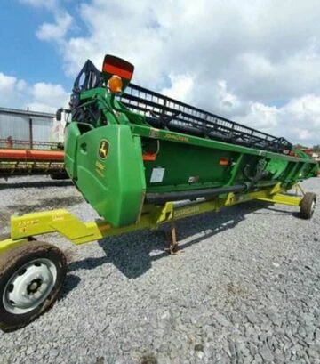 Жатка зерновая John Deere 630F HydraFlex, 2004 г.в, б/у - фото 2