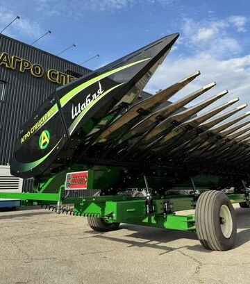 Жатка подсолнечная АГРО СПЕЦСЕРВИС САБЛЯ 12х70, адаптация John Deere - фото 2