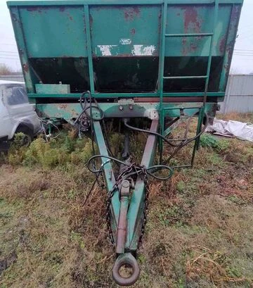 Прицеп тракторный для внесения органических удобрений РТД-14, 2010 гв, б/у - фото 3