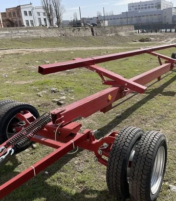 Візок для жниварок Profi Stan ЛАН-11, 10-12 м, швелер 20У, 4 колеса 10.00/75-R15.3 - фото 2