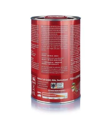 Моторное масло WOLVER ULTRATEC 5W-40, 1 л - фото 2