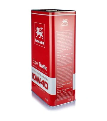 Моторна олива WOLVER SUPER TRAFFIC 10W-40, 5 л - фото 2
