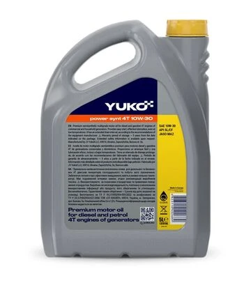 Моторное масло VUKO POWER SYNT 4T API 10W-30 SL/CF, JASO MA2, 5 л - фото 2