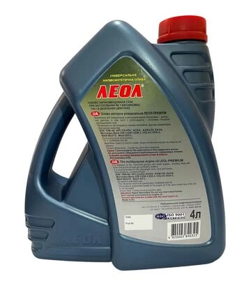 Моторна олива турбодизельна LEOL Premium 10W-40, API CG-4/SJ, 4 л - фото 2