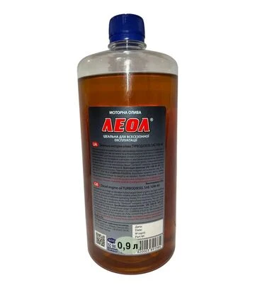 Моторна олива турбодизельна LEOL TURBODIESEL 10W-40, API CD, 1 л (0,9 л) - фото 2
