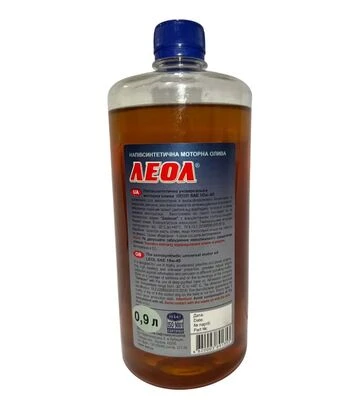 Моторна олива LEOL Стандарт 10W-40, API SG/CF, 1 л (0,9 л) - фото 2