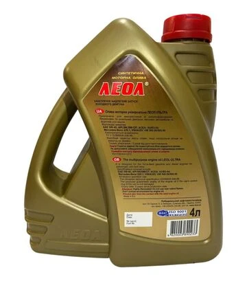 Моторна олива LEOL Ultra 5W-40, API SN/SM/CF, 4 л - фото 2