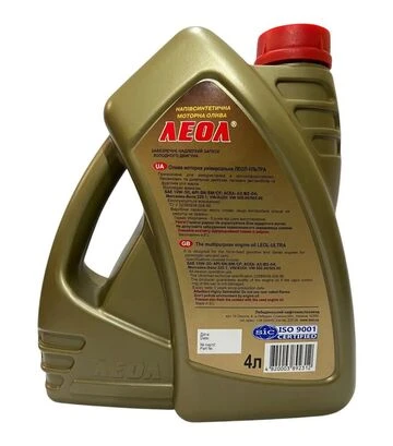 Моторное масло LEOL Ultra 10W-30, API SN/SM/CF, 4 л - фото 2