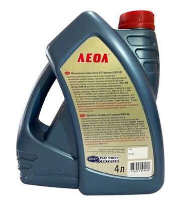 Трансмісійне мастило LEOL DXR ATF II D для АКПП, 4 л - фото 2