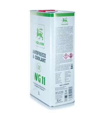 Антифриз WOLVER ANTIFREEZE & COOLANT (WG11) зелений, 5 л - фото 2