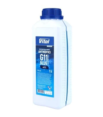 Антифриз VITOL G11 синій, 1 л - фото 2
