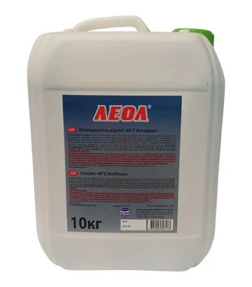 Антифриз LEOL G11, -40°C, зеленый, 10 л - фото 3