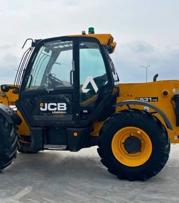 Телескопический погрузчик JCB 531-70, 2019 г.в., 931 м/ч, б/у (25030031) - фото 3