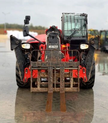 Телескопический погрузчик MANITOU MT1440, 2019 г.в., 2195 м/ч, б/у - фото 2
