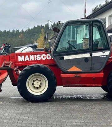 Телескопический погрузчик MANITOU MT1235, 2002 г., 6486 м/ч, б/у - фото 3