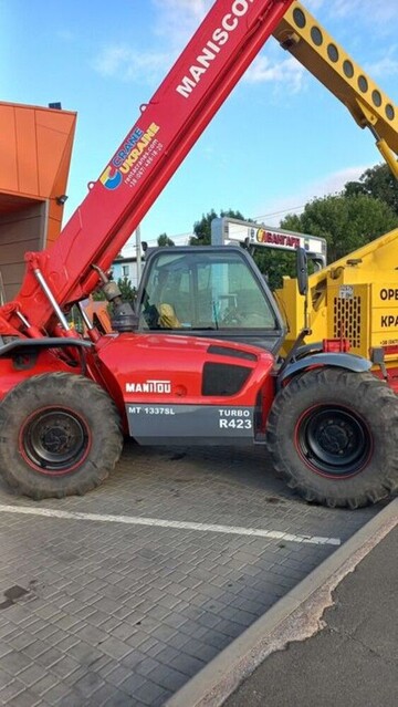 Телескопический погрузчик MANITOU MT1337 SL, 2003 г., б/у - фото 2