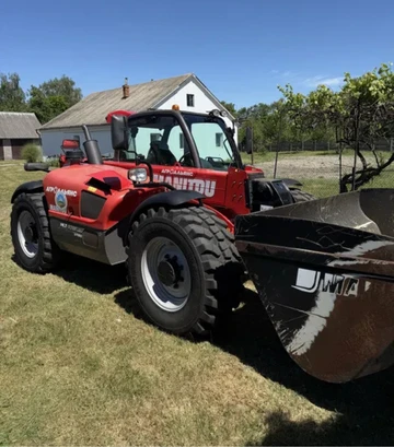 Телескопический погрузчик MANITOU-X735 LSY, 2019 г., б/у - фото 2