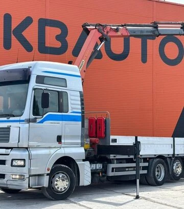 Кран-манипулятор MAN TGA 26.463 FNLC, 2004 г.в., 758034 км, б/у - фото 2