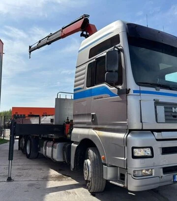 Кран-манипулятор MAN TGA 26.463 FNLC, 2004 г.в., 758034 км, б/у - фото 3