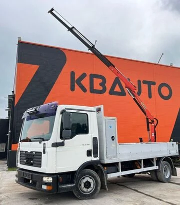 Кран манипулятор MAN TGL 8.180 4x2, 2006 г.в., 903437 км, б/у - фото 2