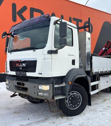 Кран-манипулятор MAN TGM 18.340 4x4, 2011 г.в., 128206 км, б/у - фото 3