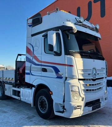 Кран-манипулятор Mercedes-Benz Actros 2551 6x2, 2013 г.в., 51903 км, б/у - фото 3