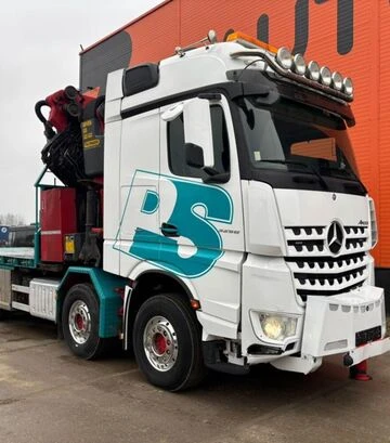 Кран-манипулятор Mercedes-Benz Arocs 3258 8x4, 2016 г.в., 399000 км, б/у - фото 3