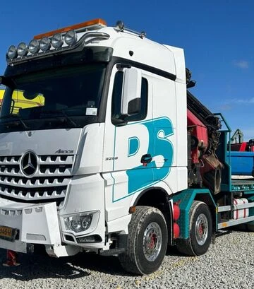 Кран-маніпулятор Palfinger PK78002 на шасі Mercedes-Benz Arocs 3258, 23155 км, б/в - фото 2
