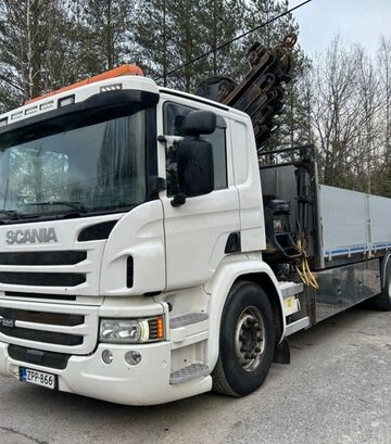 Кран-манипулятор SCANIA P320 HIAB XS 144 HIPRO H-5, 2016 г.в., 424823 км, б/у - фото 2