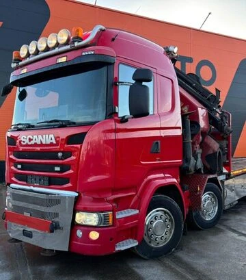 Кран-манипулятор SCANIA R 450 8x2*6, 2016 г.в., 195664 км, б/у - фото 3