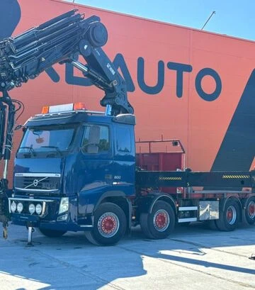 Кран-манипулятор VOLVO FH500 8x2, 2010 г.в., 645717 км, б/у - фото 2