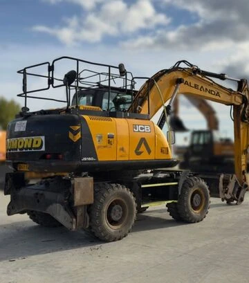 Экскаватор колесный JCB JS160W, 2020 г.в., 5035 м/ч, б/у - фото 3