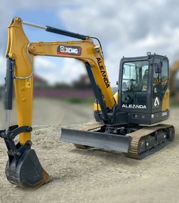 Мини-экскаватор XCMG XE60GA, 2023 г.в., 28 м/час, б/у - фото 2
