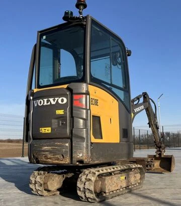 Міні-екскаватор VOLVO EC18E, 2020 р.в., 1607 м/год, б/в (25030040) - фото 3