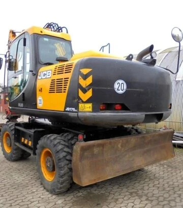 Экскаватор колесный JCB JS175W, 2017 г.в., 2817 м/ч, б/у - фото 3