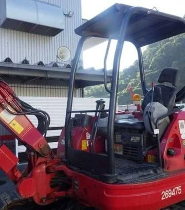Екскаватор гусеничний KUBOTA U-40-5, 2015 р.в., 3300 м/год, б/в - фото 3