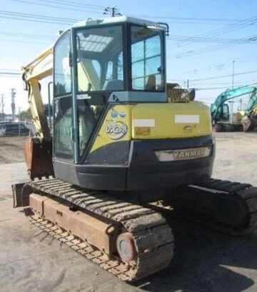 Экскаватор гусеничный YANMAR VIO70-3A, 2011 г.в., 3200 м/ч, б/у - фото 3