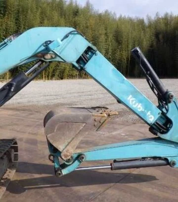 Екскаватор гусеничний KUBOTA RX-406, 2013 р.в., 2700 м/год, б/в - фото 3