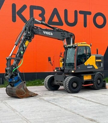 Екскаватор колісний Volvo EW 160 E, 2020, р.в., 7718 м/год, б/в - фото 2