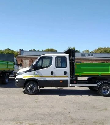 Самосвал УАК 4 т на IVECO Daily Dual Cab - фото 3