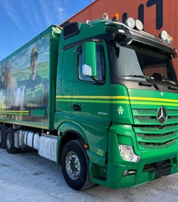 Кран-самосвал Mercedes-Benz Actros 2658 6x4, 2018 г.в., 406884 км, б/у - фото 3