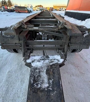 Причіп ORY T16/20L60 з контейнерною рамою, 1991 р.в., б/в - фото 3