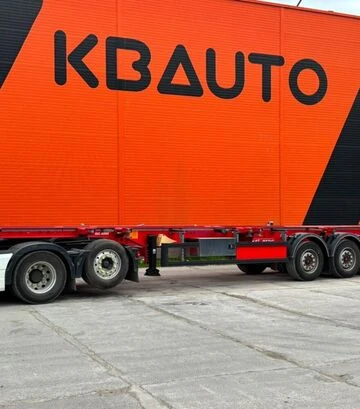 Напівпричіп Kel-Berg C300V з контейнерною рамою, 2020 р.в, б/в - фото 2