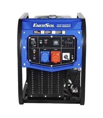 Генератор дизельный инверторный EnerSol SKD-8EBAUI (7.5/8 кВт) (SKD-8EBAUI) - фото 2