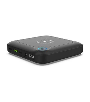 Універсальна мобільна батарея PowerPlant PD 60W, 24000mAh, 2xUSB-C, USB-A, Wireless (PB930463) - фото 2