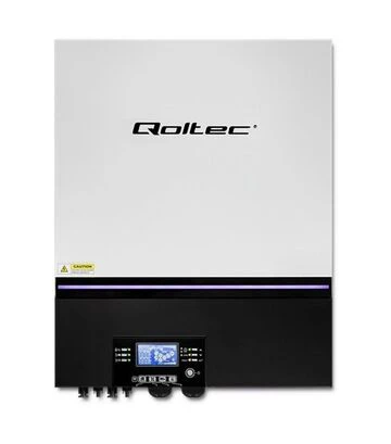 Инвертор гибридный Qoltec QLT-8, 8 кВт, 48 В, 120 A, 1 фаза, 2 MPPT, Parallel (QLT-8-53889) - фото 2
