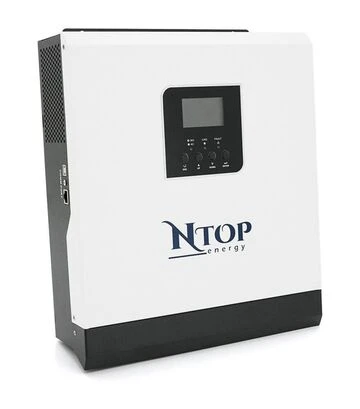 Инвертор гибридный NTOP NTP3000-24, 3 кВт, 24 В, 1 фаза, 1 MPPT (NTP3000VA) - фото 2