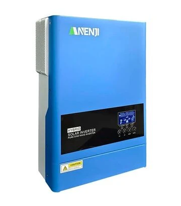 Инвертор гибридный ANENJI ANJ-6200W-48V-WIFI, 6,2 кВт, 6200VA/6200W, 48 В, 1 фаза, 1 MPPT (Q2 ANJ-6200W-48V-WIFI) - фото 2
