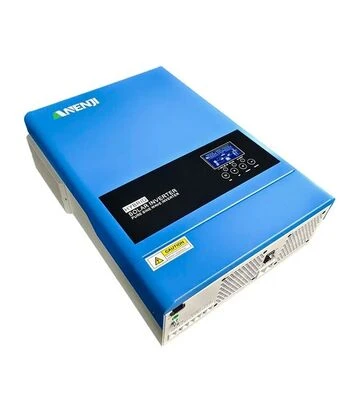 Инвертор гибридный ANENJI ANJ-6200W-48V-WIFI, 6,2 кВт, 6200VA/6200W, 48 В, 1 фаза, 1 MPPT (Q2 ANJ-6200W-48V-WIFI) - фото 3